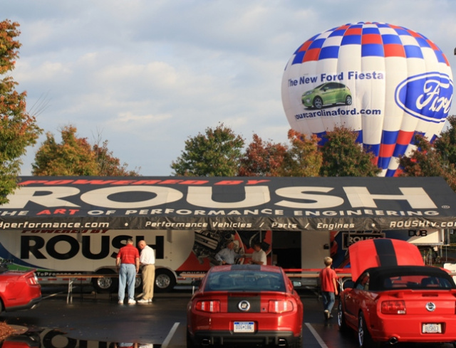 Ford Hot Air Balloon at Roush Fenway Racing Fan Day 2010